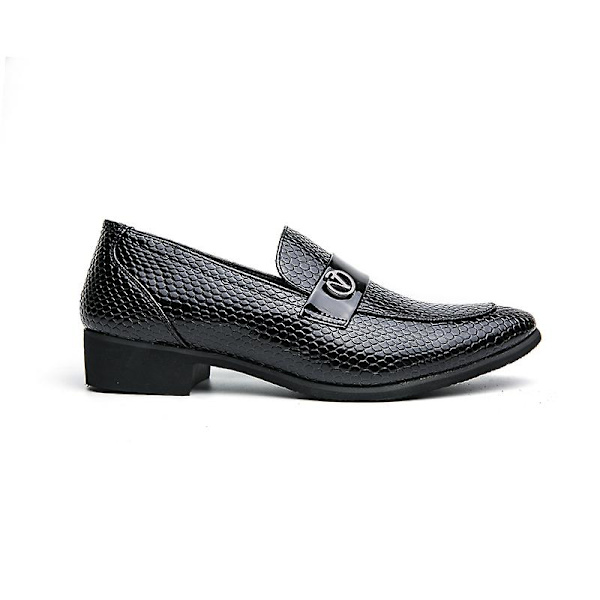 Herr Casual Skor Läder Skor Omslag Fot Skor Fr3522 Black EU 42