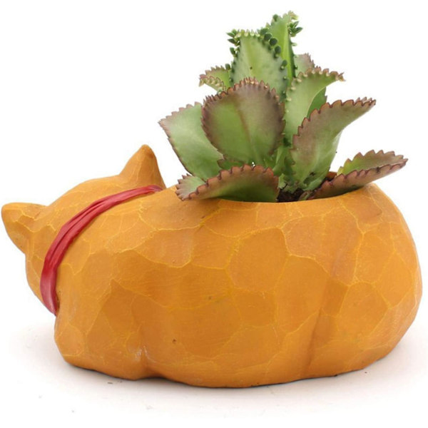 Nyhet Lat Katt Blomkruka Innovativ Katt Suckulent Blomkruka Dekorativ Djur Blomkruka
