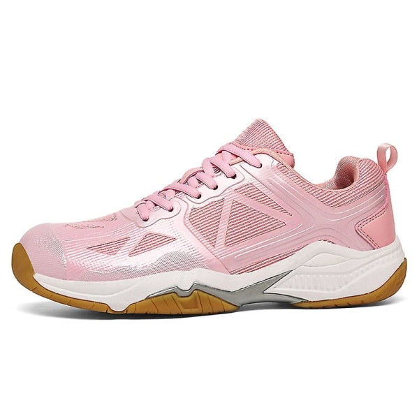 Dam Lätta Sneakers Mode Inomhusplansskor Lämpliga För Badminton 3D0002 Pink EU 36