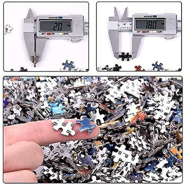 1000 Palan Puzzle - Pahvipulmat - Rentoutumispulmat - Aivojumppa-Puzzle