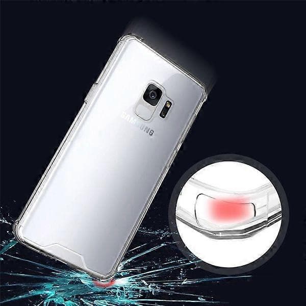 Suojaa Galaxy S9 Plus - Läpinäkyvä suojakuori!