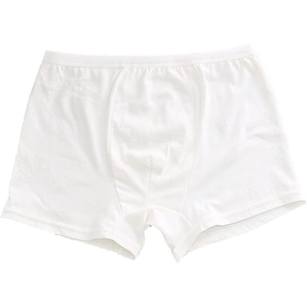 Althee Herr Engångsbomull Underkläder Resebyxor Kalsonger Bärbara Shorts Vit/grå 5st S-2xl Style1 XL