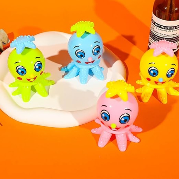 Octopus Toy for Kids, Funny Octopus Toy , skrivbordsprydnad, kreativ pryl för pojkar och flickor(Slumpmässig färg)