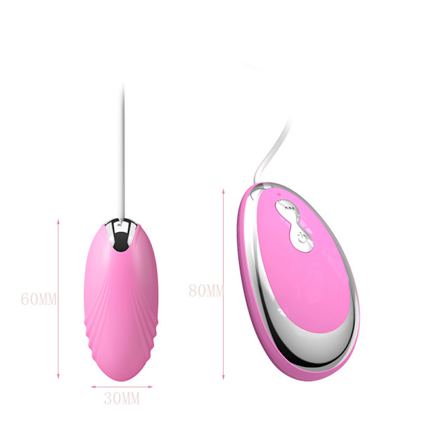 Håndtak egg hopping multi frekvens vibrasjon fjernkontroll moro sekunder orgasme klitoris stimulering Pink001