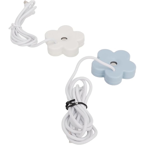 Small Flower USB Luftfuktare Mini Bärbar USB Flower Luftfuktare Tyst Drift IPX7 Vattentät Automatiskt Avstängningsskydd