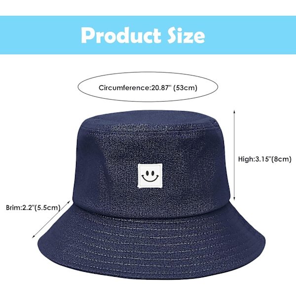 Bøttehatter for barn Upf 50+ Sammenleggbar solhatt for barn Unisex hatter Gutter Sommer Jenter Solhatt Strandhatt