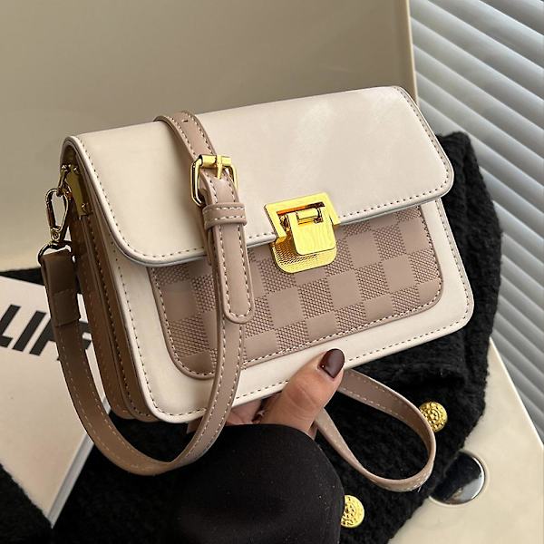 Joker Fashion Olalla roikkuva punainen kirjekuori Mini Pu -käsilaukku Uusi niche-design ämpärilaukku khaki