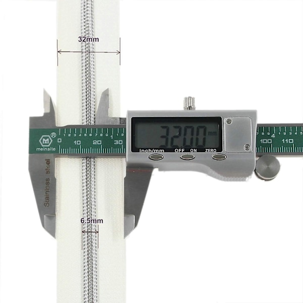 #5 Guldmetallisk Nylon Spolblixtlås Per Meter Bulk 10 Meter Svart Tejp Med 25 st Guldreglage För Diy Sömnad Skräddare Hantverk Väska(svart)