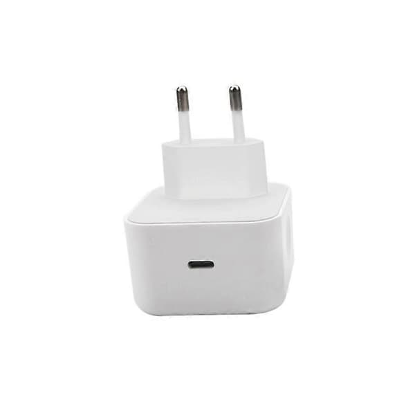 Hurtig USB-C Power Delivery 20W Kompakt Nedadgående Oplader, Hvid