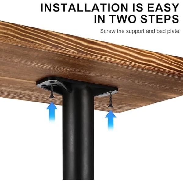 2 stk justerbar høyde midtstøtte ben seng midtplate tungt støtte ben stål møbelfot for sengeramme sofa møbler