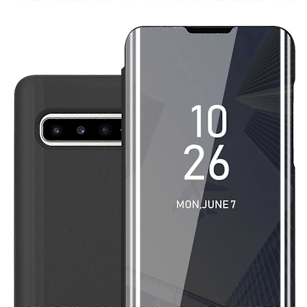 Samsung Galaxy S10 5G Skal - Smartview Design med Spegel KUNZIT ROSA