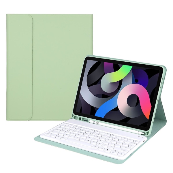 Bluetooth-tangentbordfodral för iPad Pro/pro11/air/air2/air3/air4/mini6/10.9\"/10.2\"/10.5\"/8.3\"/9.7\" Green Ipad10.2Inch