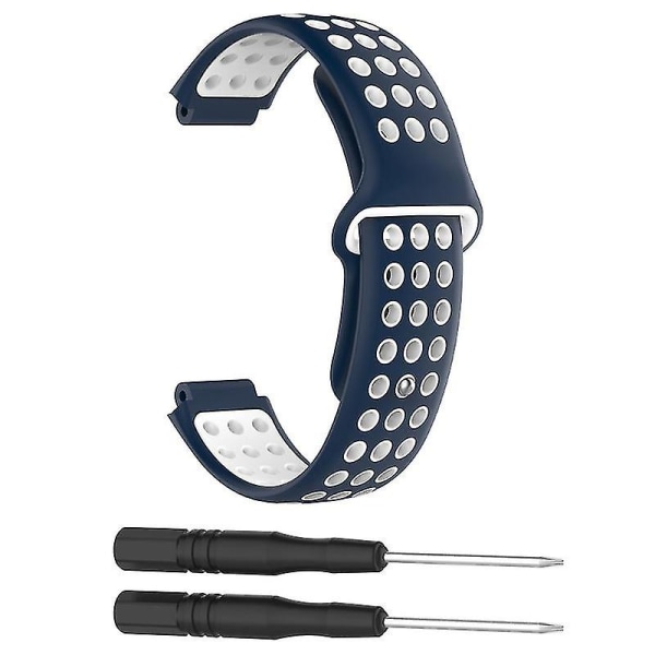 Silikonklokkereim for Garmin Forerunner 230 235 630 620 735 S20 S5 S6