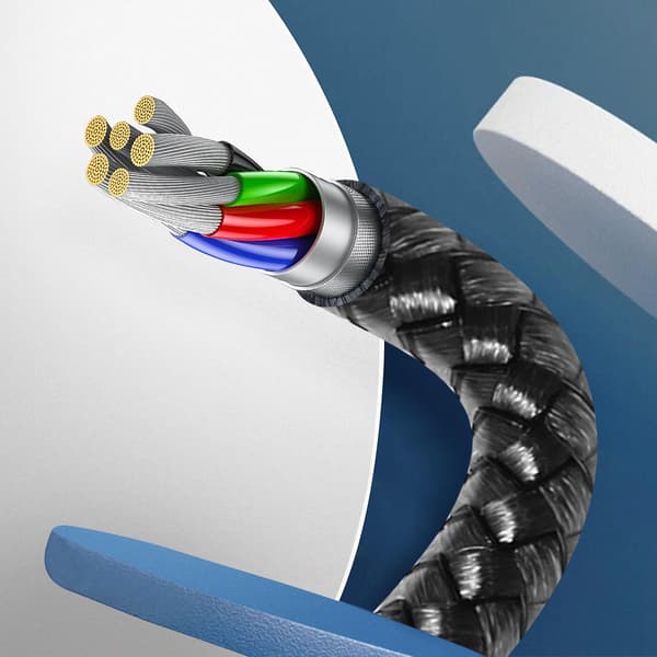 USB-C til Lightning Power Delivery 27W Kabel Hurtiglading 2m Lengde LinQ
