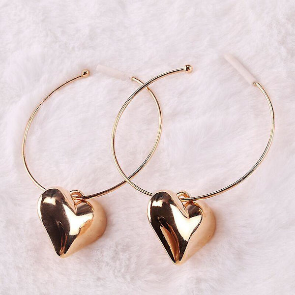 Riippukoru Sydänriipus Yksinkertaiset Korvakorut Rannekoru Kaulakoru Kolmiosainen Setti Earrings