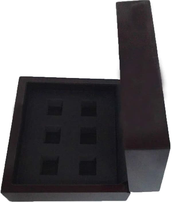 Stor Tung Ring Display Treboks (6 Hull)