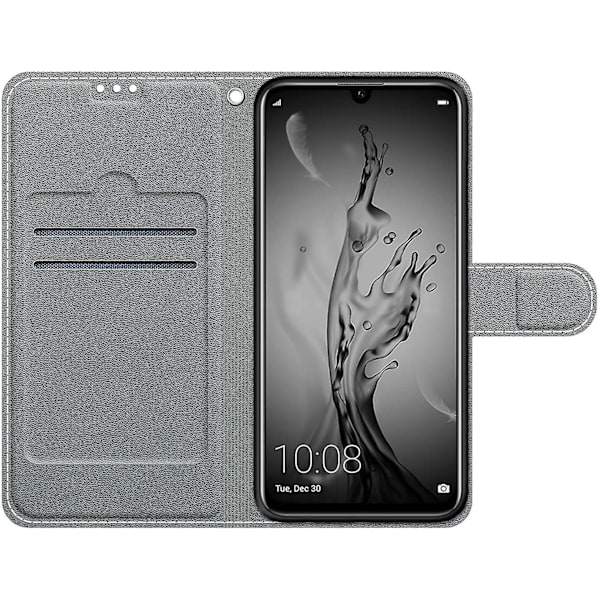 (stil 8)chooseu Fodral Till Huawei P Smart 2019 Läderfodral Med Silikon Stötsäkert Plånboksfodral Och Folio Stativfunktion Snyggt Mönster För Flicka