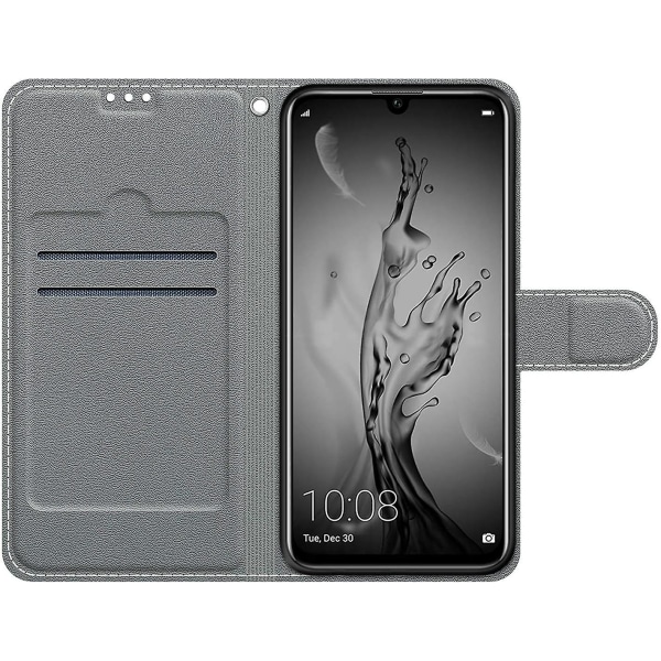 (Style 20) chooseu Etui til Huawei P Smart 2019 Læder Etui med Silikone Stødsikkert Wallet Flip Etui og Folio Stand Funktion Stilfuldt Mønster til Piger