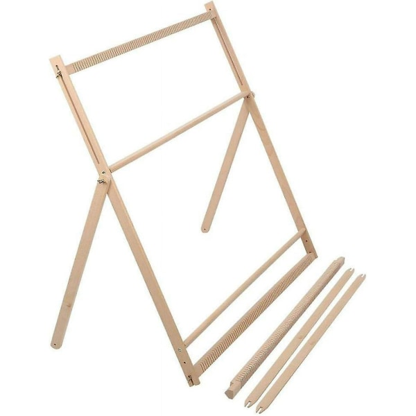 Vävstol, justerbar DIY BHDD handvävstol handvävstol gobeläng handvävstol DIY vävd uppsättning med stativ