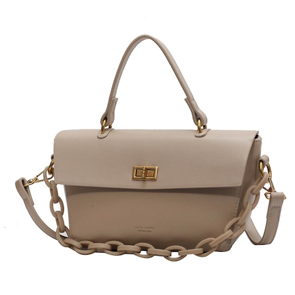 Ny Håndveske Joker Messenger Bag Tekstur Bærbar Liten Firkantet Veske Egnet For Dating Pu Skinnveske style3