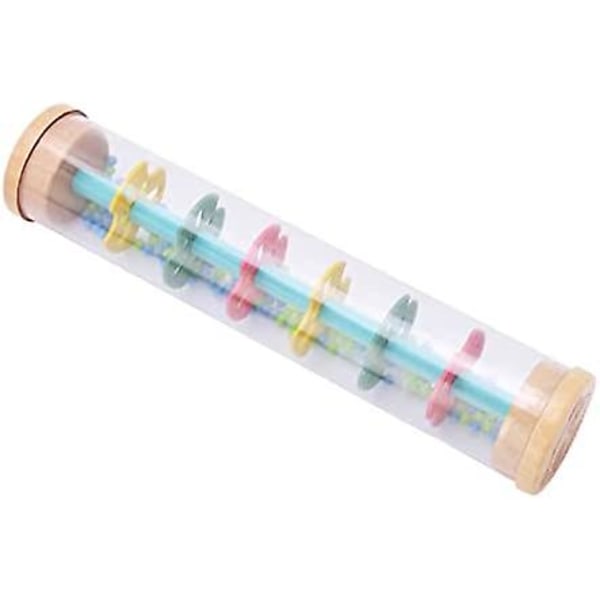 Baby Rainmaker Mini Rainstick Leksak Visuell Känsla Hörsel Kul Sensorisk För Barn För Spädbarn För Småbarn