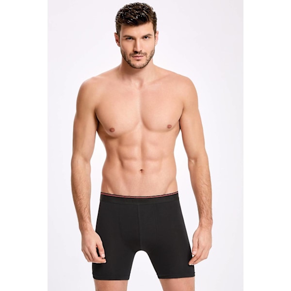 Lycra Lang Herre Boxer BLACK XL