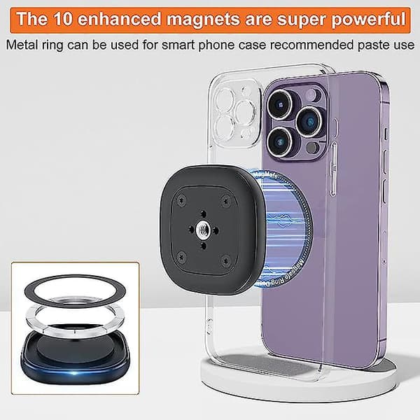 Telefonstativfäste Magnetisk stativ Telefonhållare