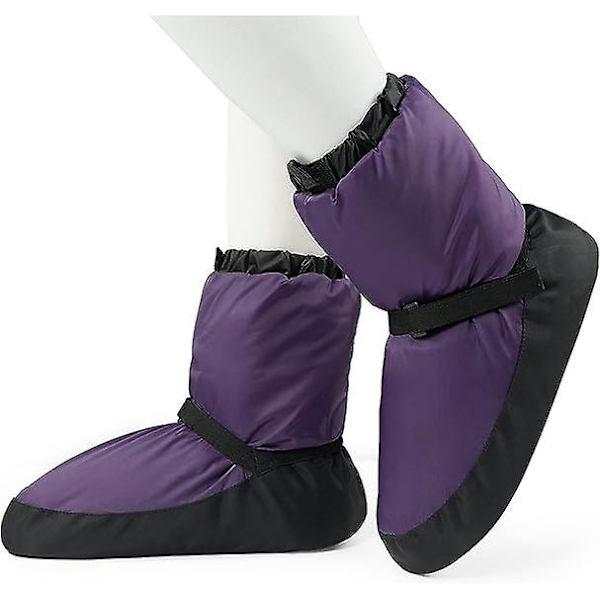 Tanssin lämmittelytossut Naisten balettitossut Purple M
