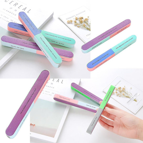 Neglefil og neglebuffer Kosmetisk manicure