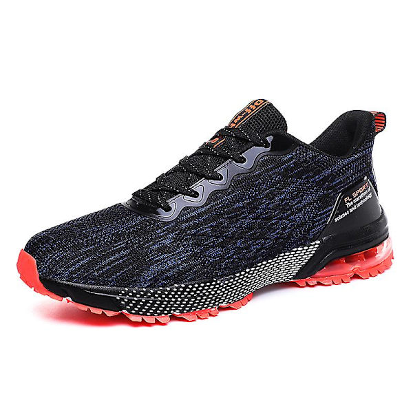 Herre Air Sports Løbesko Åndbare Skridsikre Sneakers Fr2932 BlackRed EU 41