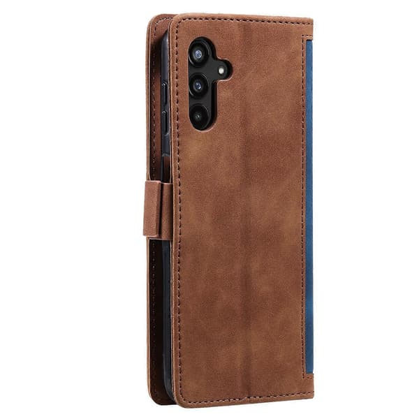 Plånboksfodral för Samsung Galaxy A26 5G RFID-blockerande Ställ Läder Telefonskal Blue