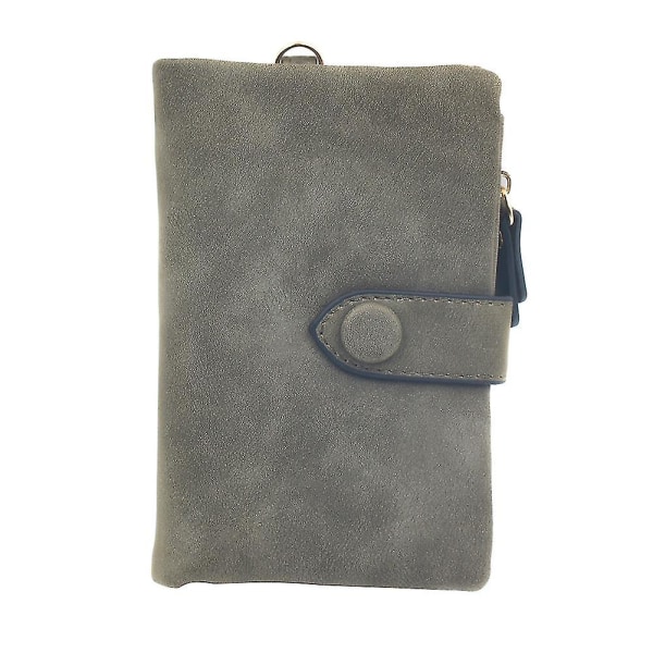 Söt dam Tri-fold plånbok kort design PU läder korthållare Green