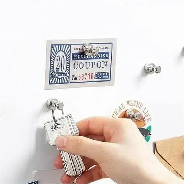 Starka magnetiska häftstift Mini metallmagneter Magnetiska häftstift Starka metallhäftstift