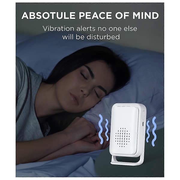Sengealarmer for eldre, trådløs bevegelsessensor, fallregistrering