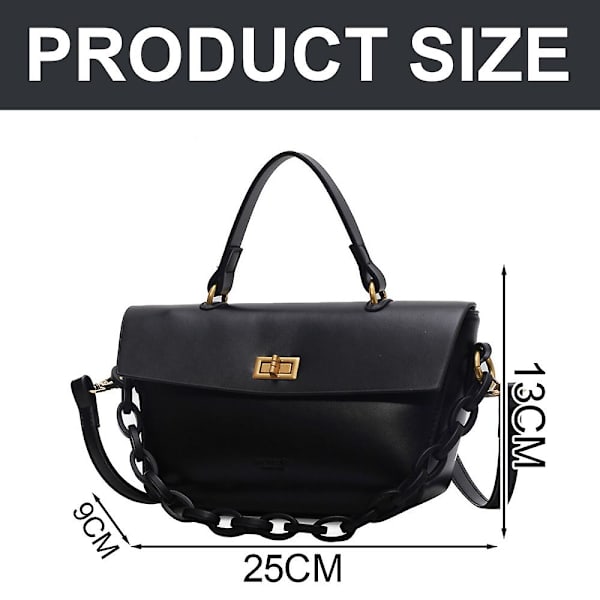 Ny Håndveske Joker Messenger Bag Tekstur Bærbar Liten Firkantet Veske Egnet For Dating Pu Skinnveske style1