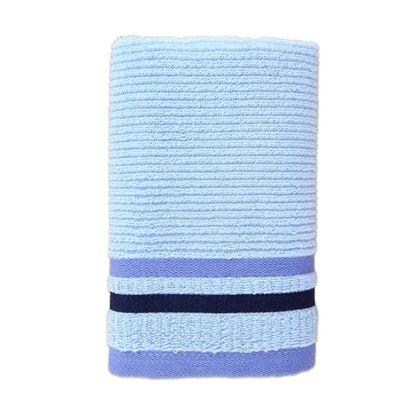 40*90cm Håndklesett til Bad, Håndkle til Bad i Ren Bomull, Ansiktshåndkle, Fortykket Absorberende Sports Håndkle Forlenget Bade Håndkle blue