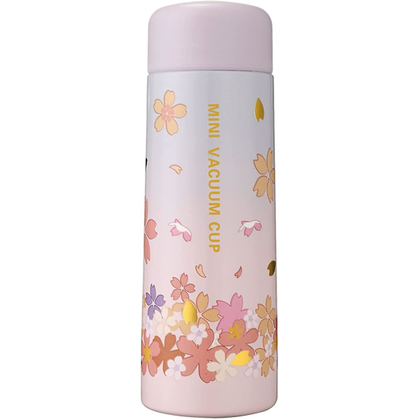 Isolerad vattenflaska, BPA-fri minivakuum i rostfritt stål, liten termos (200 ml lila)