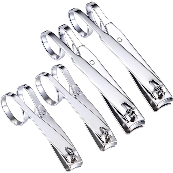4 stk. Grip Negleklippere Fingernegl Tåneglklipper Manicure Trimmer