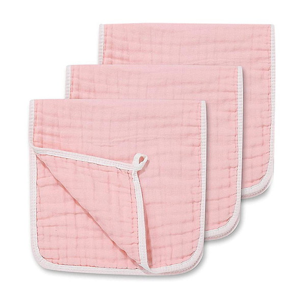 Stora Rapburpdukar - 100 % bomull Extra absorberande och mjuka handdukar - 3-pack blå Pink