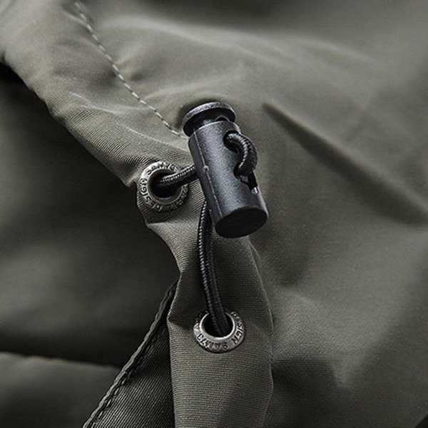 Vindtäta jackor för män vuxna herrars lätta softshelljacka för vandring resor fritidskläder XL Army Green
