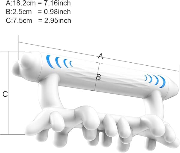 Fasciemassageværktøj, Massageapparat til Lymfedrænage, Cellulitemassager til Cellulitefjernelse,