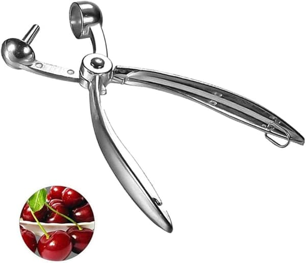 Cherry Pitter Tool Kirsebær Corer Pitter Tool, Frugt Pit Remover til Cherry Jam, Bærbar Cherry Pitter Tool