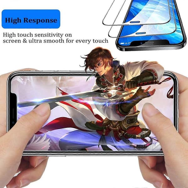 iPhone 12 Karkaistu lasi näytönsuoja - 2 kpl