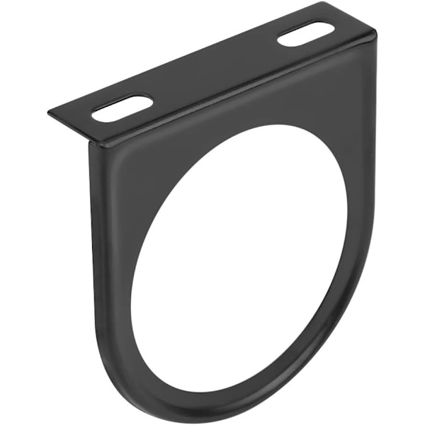 52mm 2-tommers Universal Enkelt Hul Måler Måler Pillmonteret Holder Beslag Sort