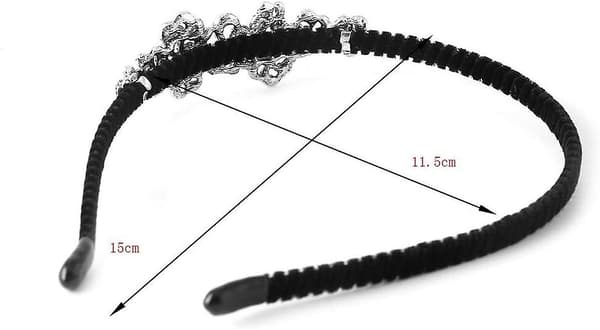 Mote Hårbånd, Rhinestone Smykker Hodebånd Hodeplagg For Kvinner Dame