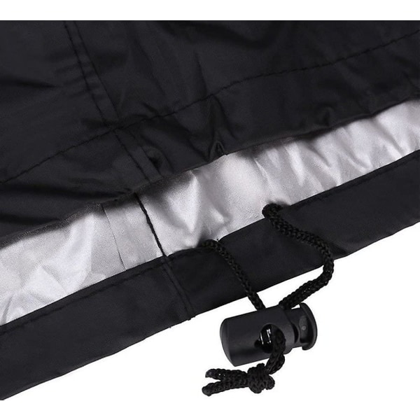 Gasgrill Cover, 210d Vandtæt Plancha Beskyttelsescover, xl, justerbar rem (145 * 61 * 117cm)