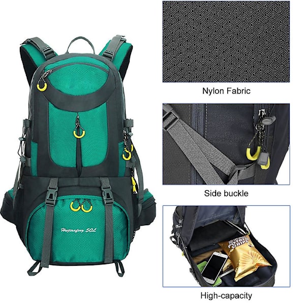 Bergsklättringsväska Vandringsväska Stor Utomhus Sport Ryggsäck blue style1