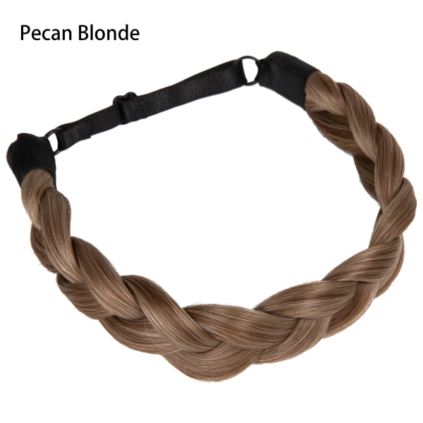 1 st syntetiskt bandhår flätor med justerbart bälte flätad bohemisk stil damfrisyr 12 24 Athree strand braid