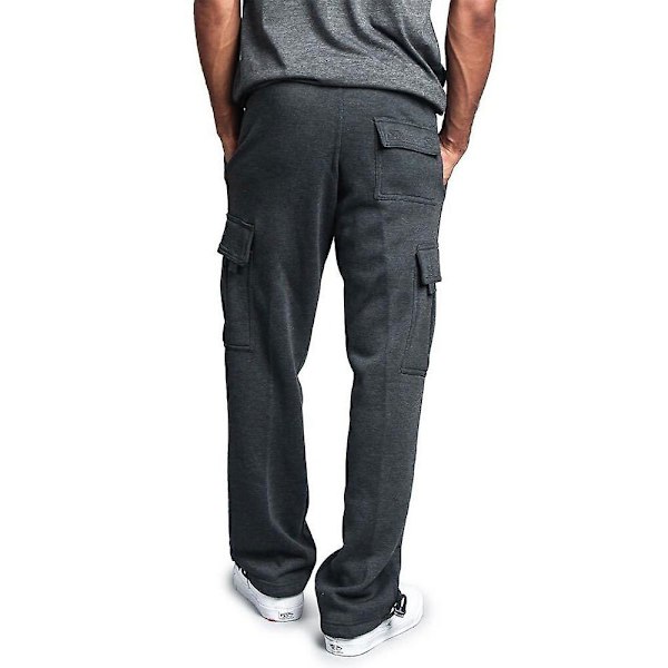 Miesten Muoti Urheiluhousut Kiristysnyörillä Plus Koko S-4xl Dark grey M