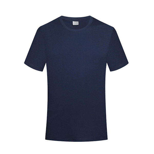 Oversized par kortærmet T-shirt løs og åndbar top til pige kvinde mor kæreste XXXXL Purplish Blue
